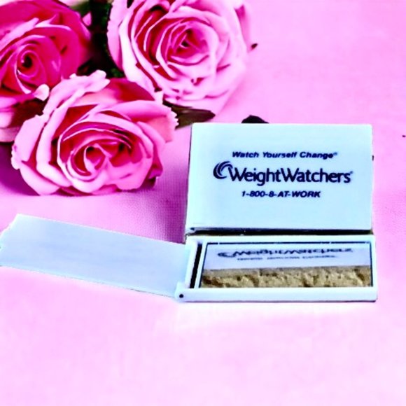 Weight Watchers Makeup Mirror Compact Folding Logo New - Picture 2 of 4